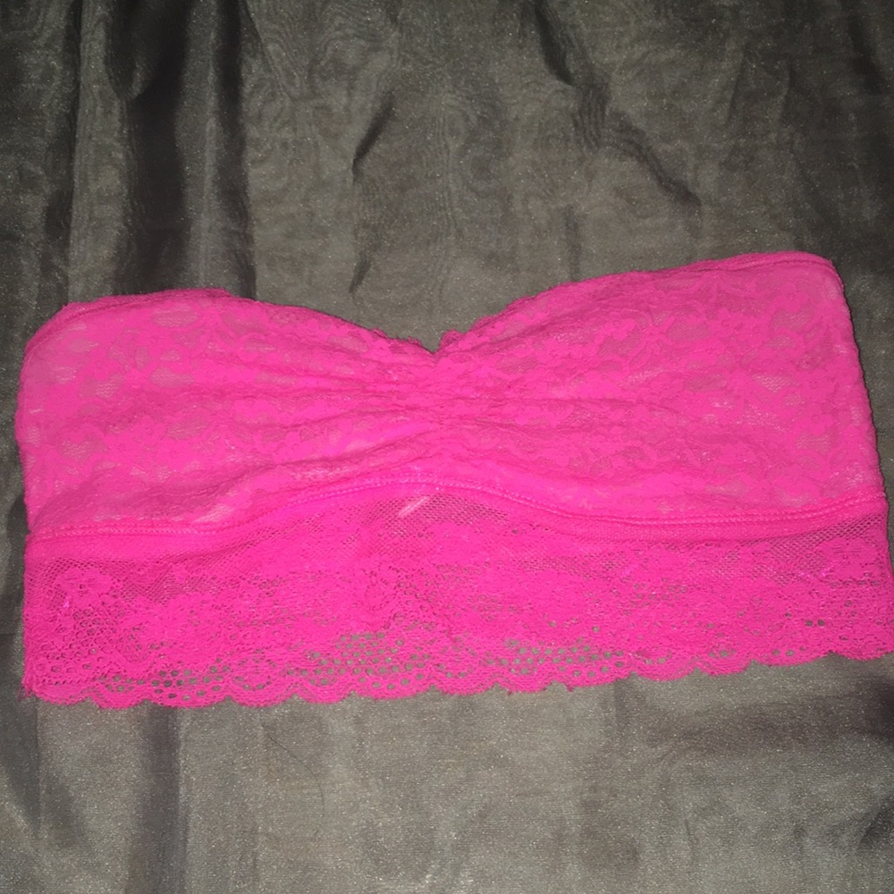 Aerie Pink strapless bra